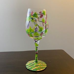 Lolita “wine tasting” wine glass